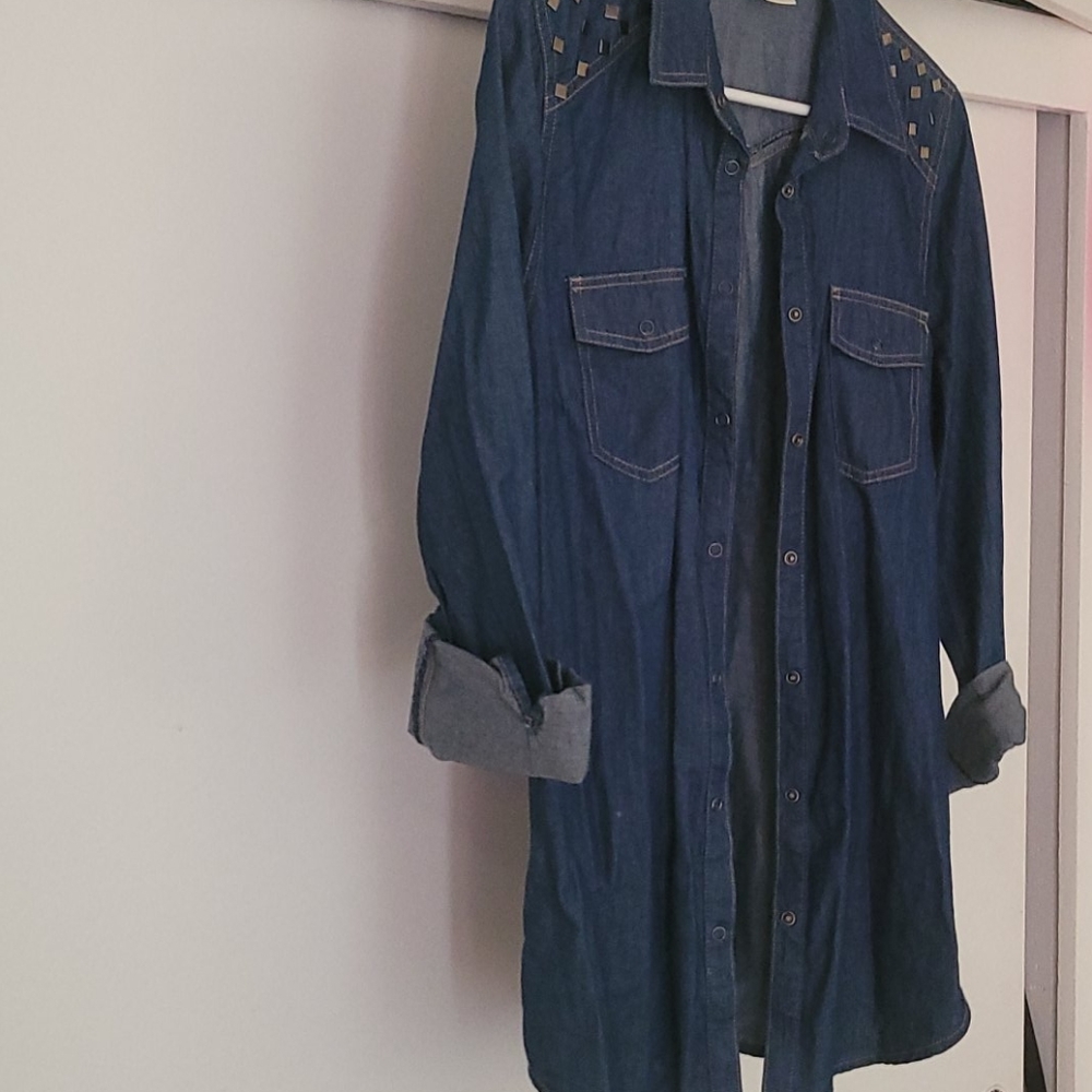 Denim top
